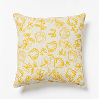 Bonnie and Neil- Marina Golden Cushion 60cm x 60cm