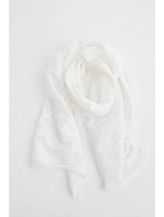 Holiday Trading Co Holly Scarf White