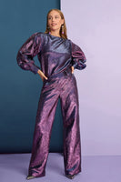 POM Amsterdam - Pants-Stardust Violet