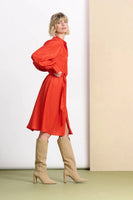 POM Amsterdam- Dress-Phoenix Red