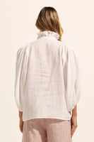 Zoe Kratzmann-Grant Top-Porcelain