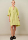 POL- Gia Linen Dress- Pistachio