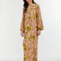 Italian Star- Billow Dress- Crocodile print