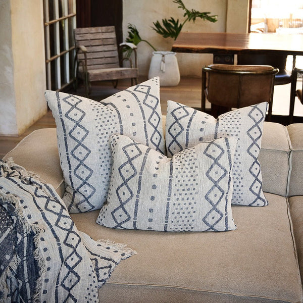 Eadie - Senza Cushion - Soft ink/Navy