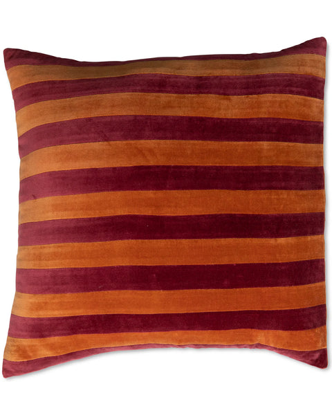 Kip & Co-Humphrey Striped & Square Velvet Cushion