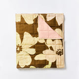 Bonnie and Neil- Dogwood Moss Quilted Throw