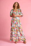Pom Amsterdam- Charley Tropical Bouquet Dress