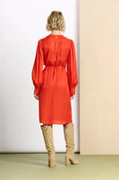 POM Amsterdam- Dress-Phoenix Red