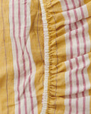 Kip & Co- Sweet Stripe Woven Linen sheets