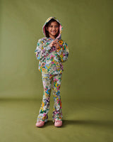Kip & Co- Bliss Floral Organic Cotton Hoodie