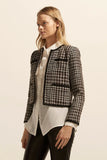 Zoe Kratzmann- Patron Jacket- Check Boucle