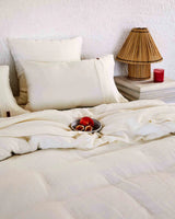 Kip & Co - Cloud Dancer Linen bedding