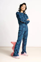 POM Amsterdam - Pants-Swirl Horizon Blue