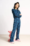 POM Amsterdam - Pants-Swirl Horizon Blue