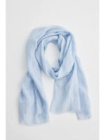 Holiday Trading Co Durban Scarf Light Blue/White