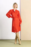 POM Amsterdam- Dress-Phoenix Red