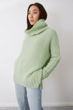 Mia Fratino - Iris Roll Neck- Moss