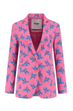 POM Amsterdam - Blazer - Origami Flower- Pink