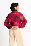 Pom Amsterdam - Blouse- Brushwork- Fiery pink