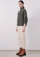 POL - Cable Knit - Green