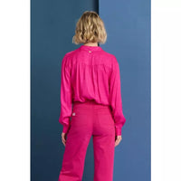 Pom Amsterdam - Blouse-Milly Fiery Pink