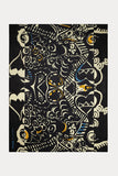 POM Amsterdam -Shawl- Pride Black and White