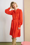 POM Amsterdam- Dress-Phoenix Red
