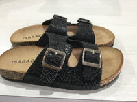 Italian Star- Isabac Sandal- Black
