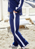 Hammill & Co - Sun Towelling Pant in Navy
