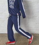 Hammill & Co - Sun Towelling Pant in Navy