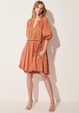 Pol-Riviera Dress-Toffee