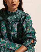 Juniper Floral Imprint Dress - Zoe Kratzmann
