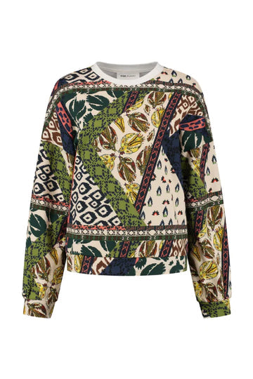Pom Amsterdam- Sweater-Eclectic Tribal