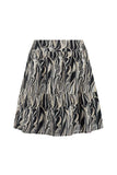 POM Amsterdam - Skirt-Marmer Mix-Black