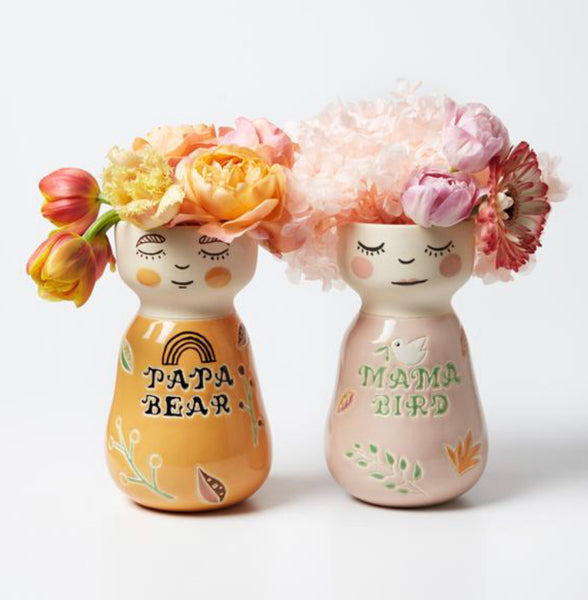 Papa Bird Vase