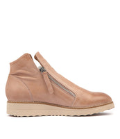 Top End- OHMY- Cafe- Nude sole- Leather Boots