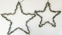 Hanging Star with LED Foliage 60cm