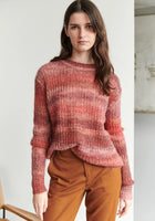 POL - Muster Ribbed Ombre Knit - Fox