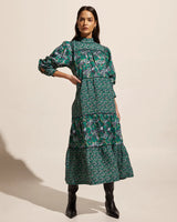 Juniper Floral Imprint Dress - Zoe Kratzmann