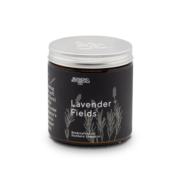 Richmond Botanical Candle- lavender fields- Large