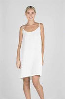 White Linen Slip