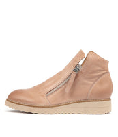 Top End- OHMY- Cafe- Nude sole- Leather Boots