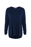 Favourite Scoop Cashmere Sweater - French Navy
