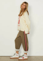 Hammill & CO - WILD HIGH-LOW VINTAGE SWEAT - NATURAL