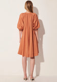 Pol-Riviera Dress-Toffee