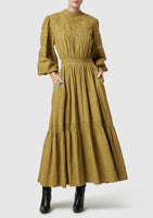 Loom Dress - olive