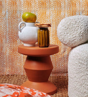 Terracotta Side Table
